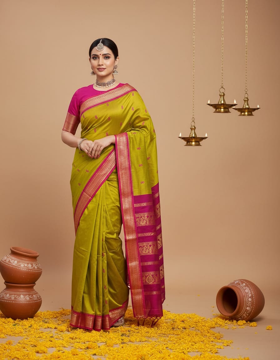 KALYANI BORDER SAREE