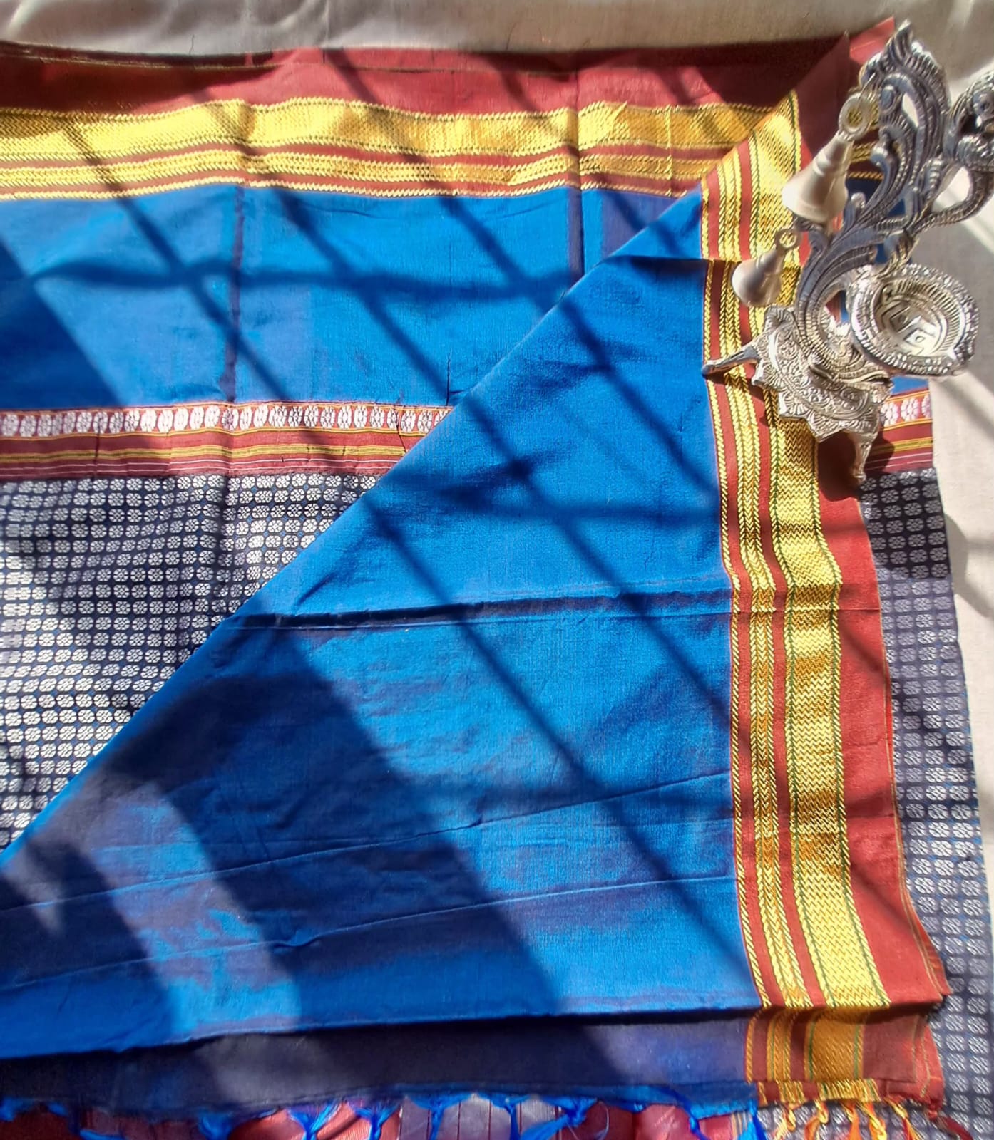 KHAN ,PURE HANDLOOM SAREE