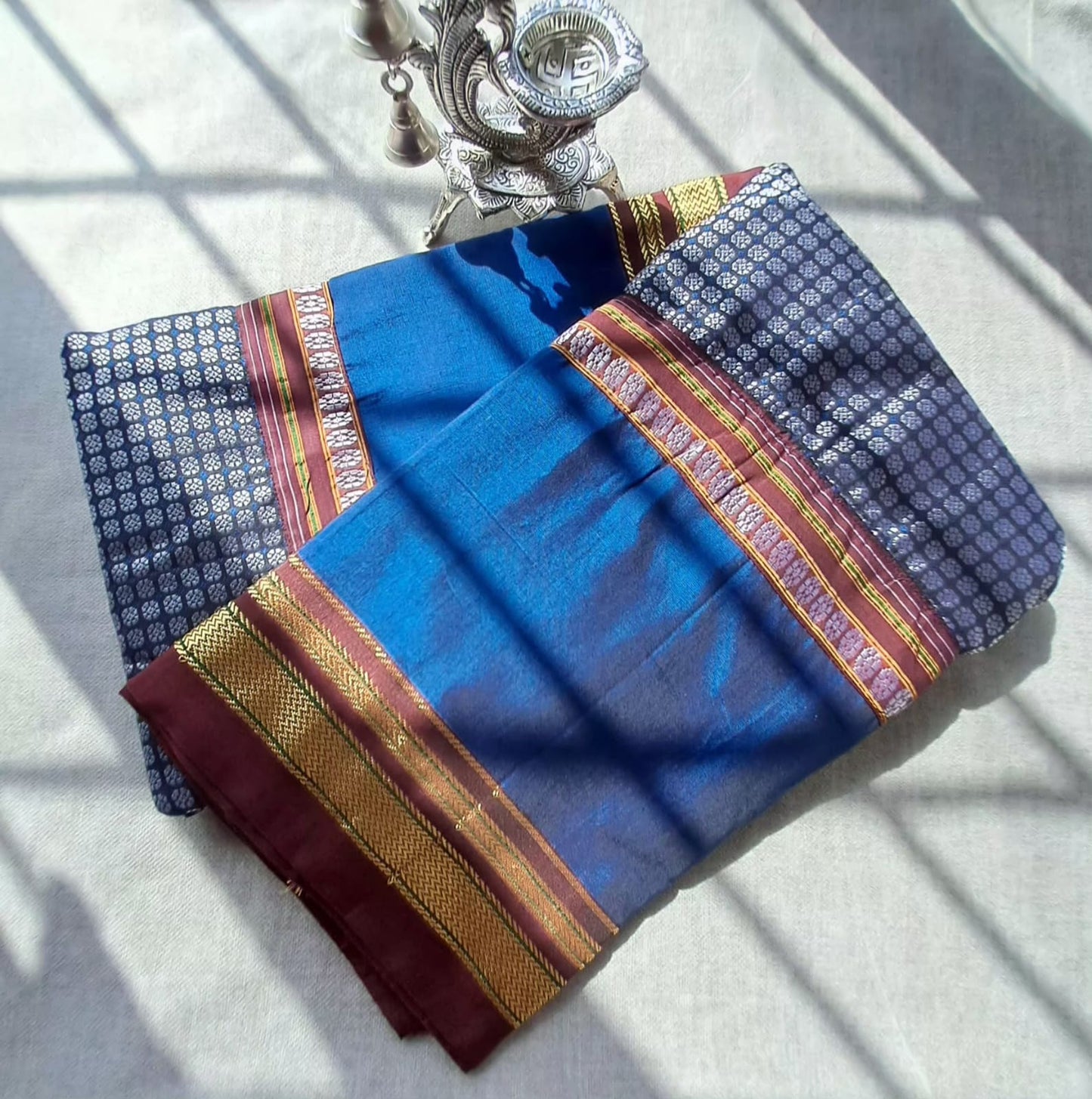 KHAN ,PURE HANDLOOM SAREE