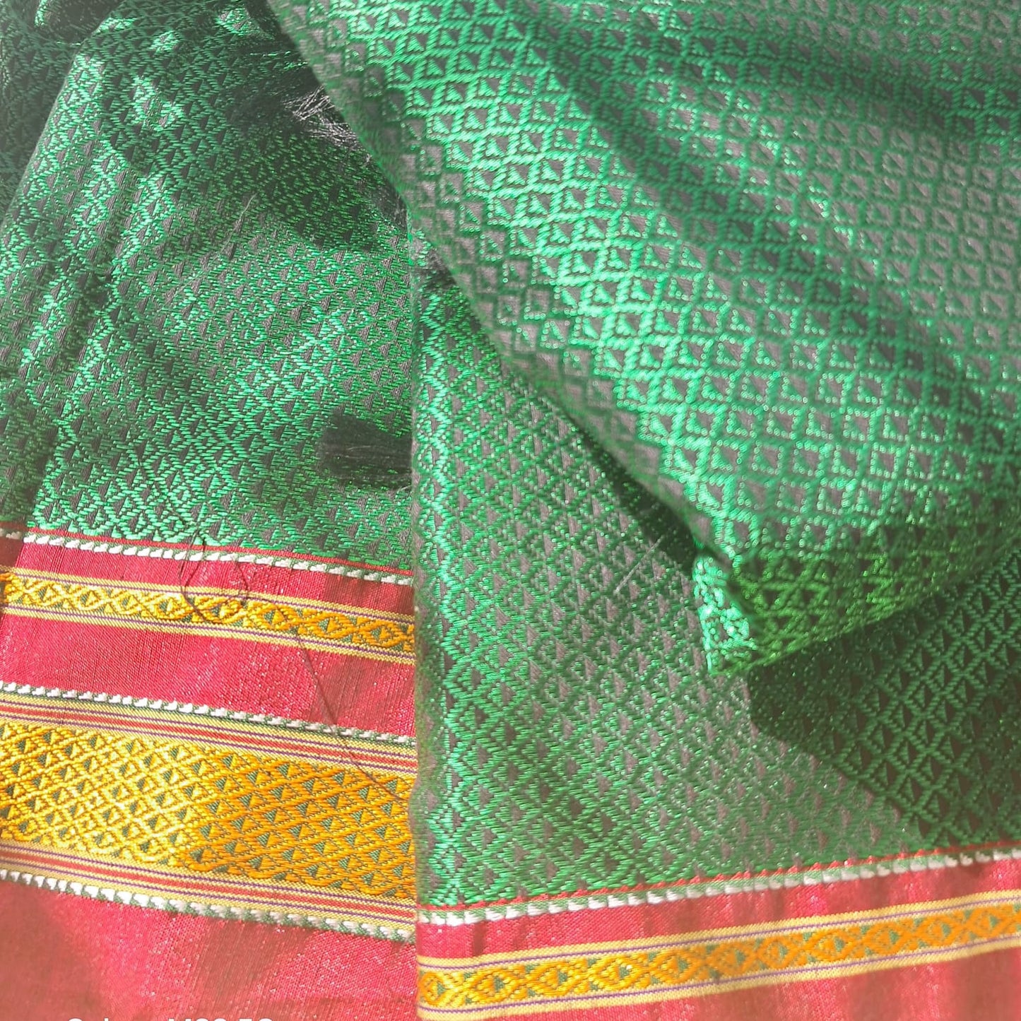 KHAN ,PURE HANDLOOM SAREE