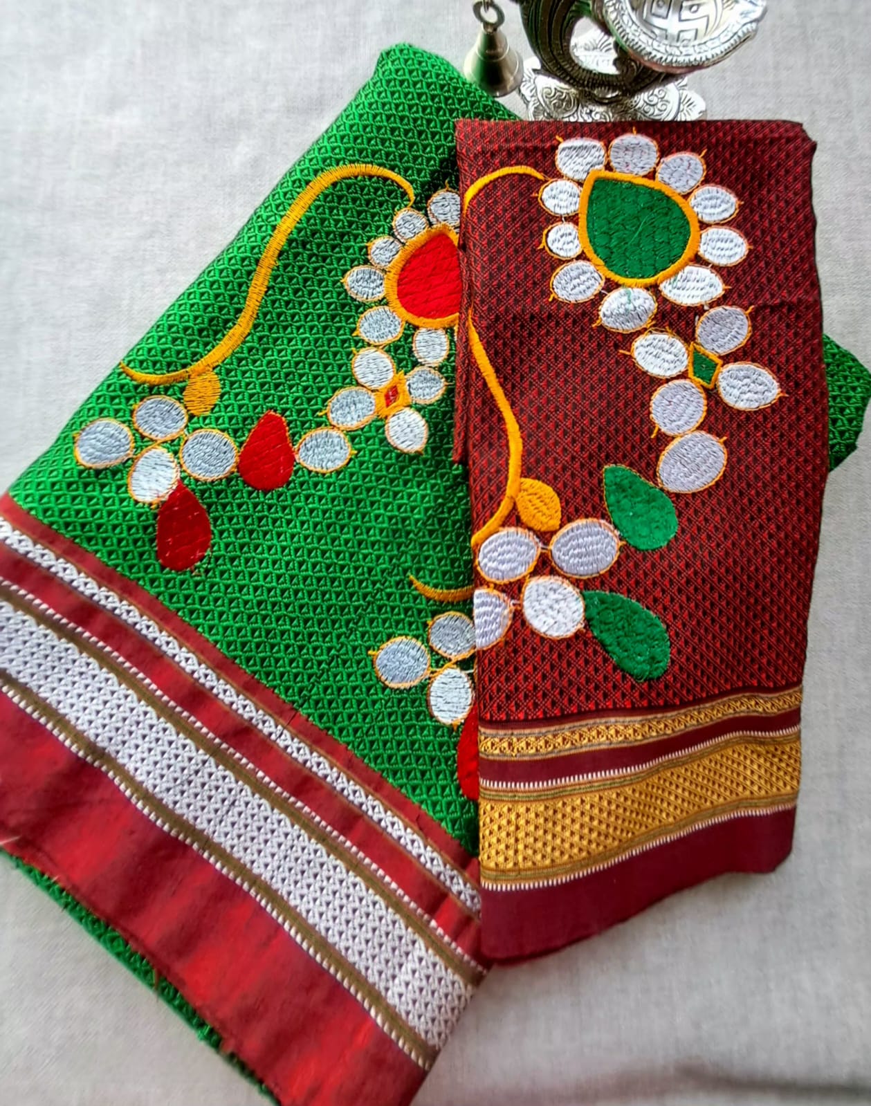 KHAN ,PURE HANDLOOM SAREE