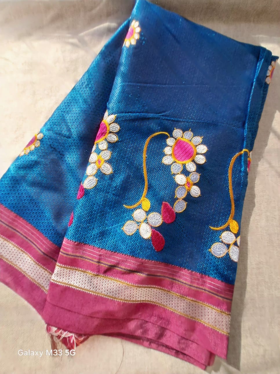 KHAN ,PURE HANDLOOM SAREE