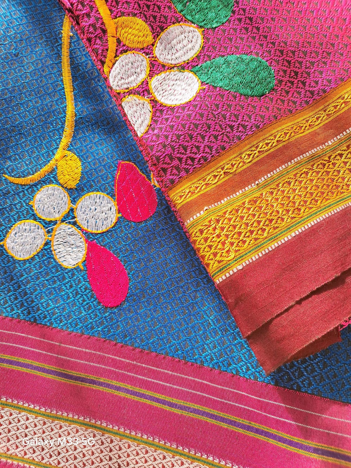 KHAN ,PURE HANDLOOM SAREE