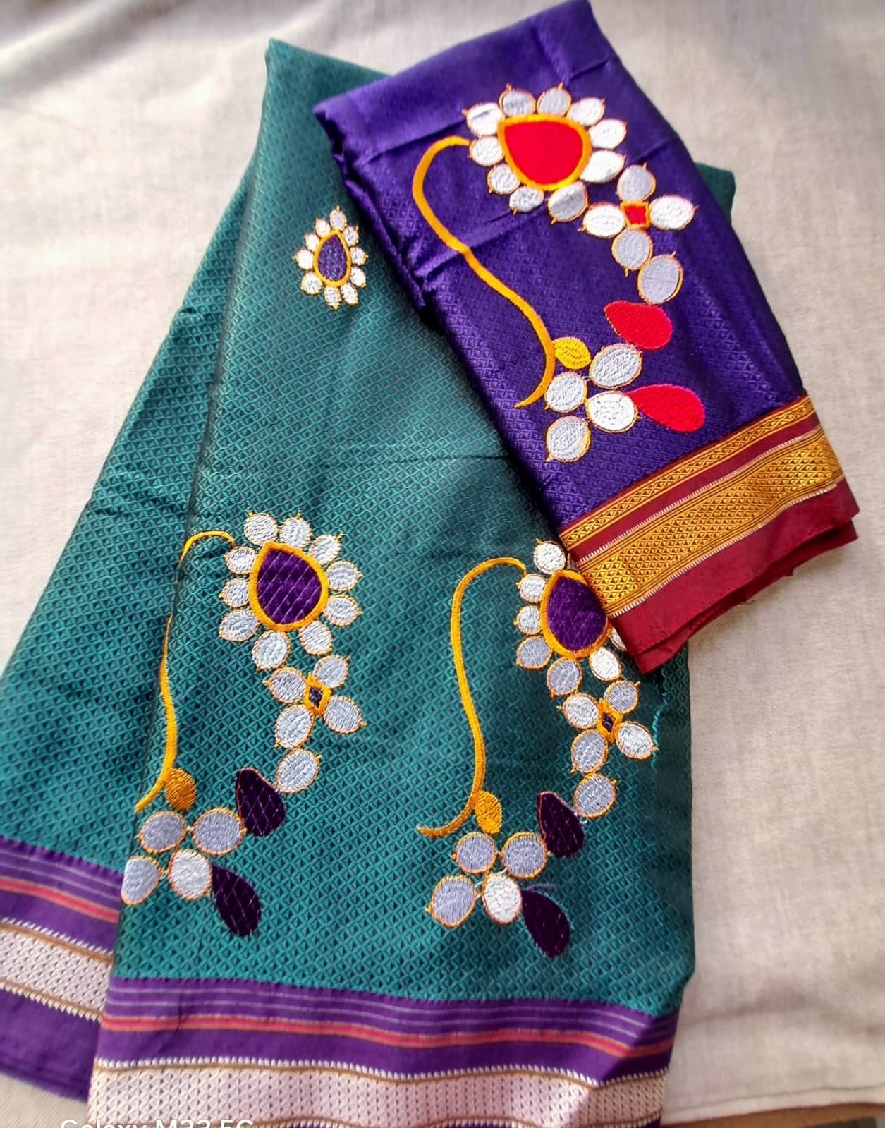 KHAN ,PURE HANDLOOM SAREE