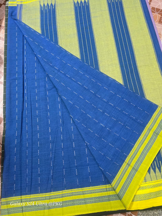 ILKAL PURE COTTON HANDWOVEN SAREE