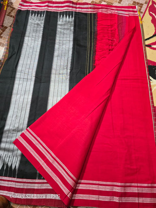 ILKAL PURE COTTON HANDWOVEN SAREE