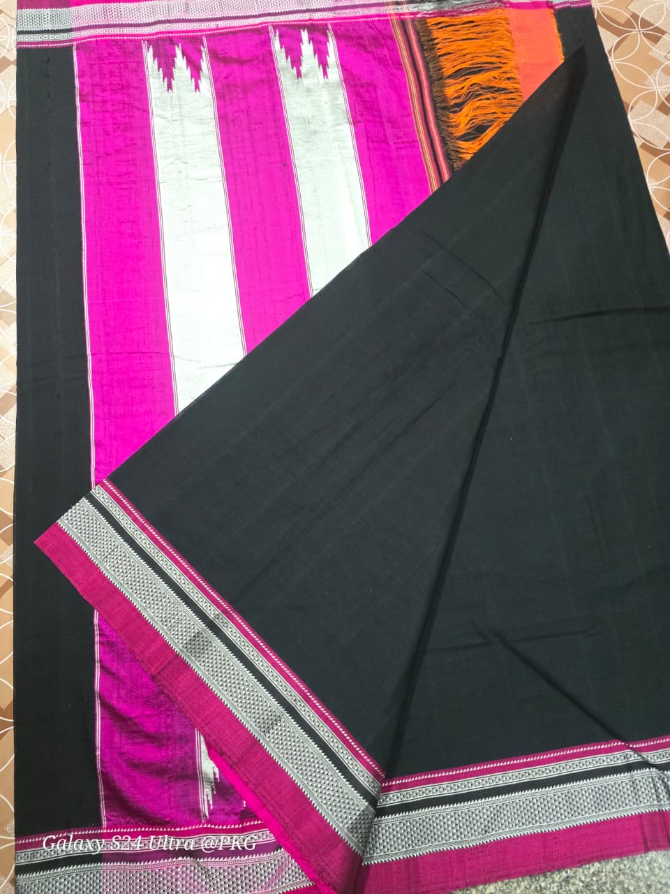ILKAL PURE COTTON HANDWOVEN SAREE
