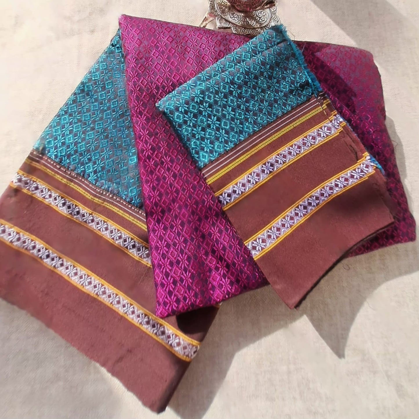 KHAN ,PURE HANDLOOM SAREE