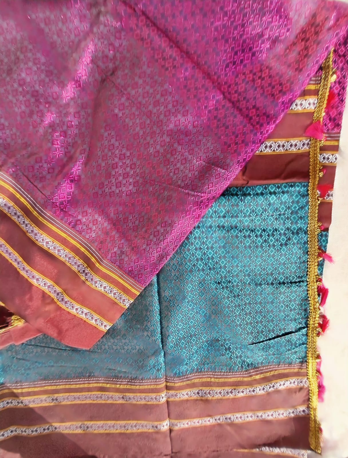 KHAN ,PURE HANDLOOM SAREE